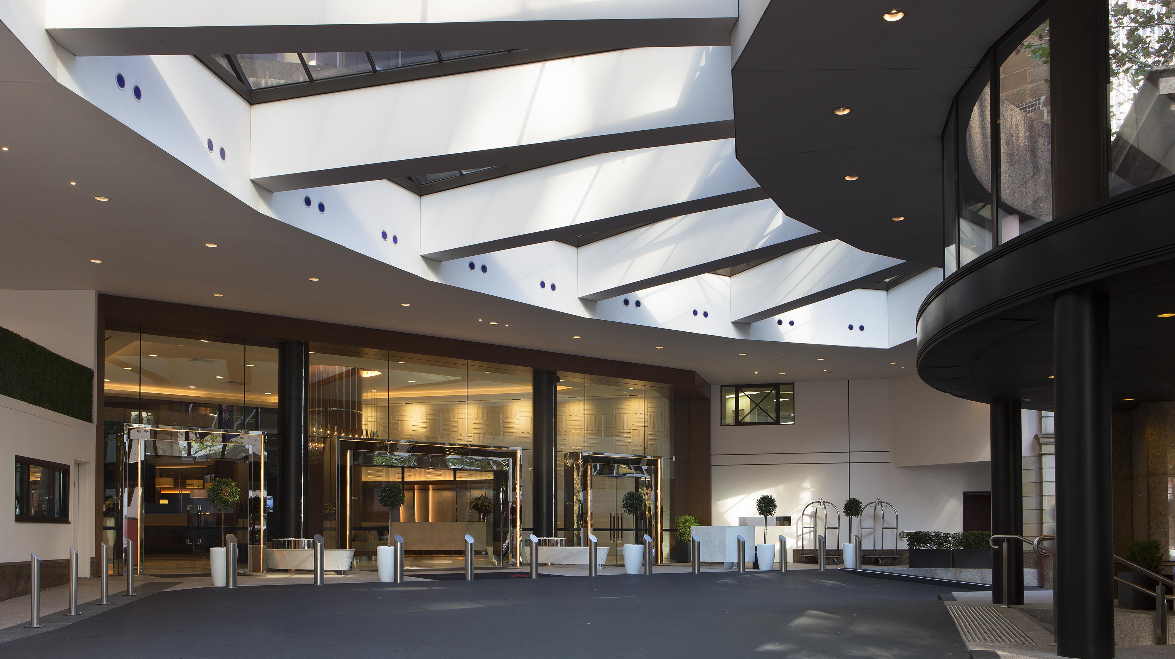 Sydney Harbour Marriott Hotel At Circular Quay Екстериор снимка The lobby of the hotel