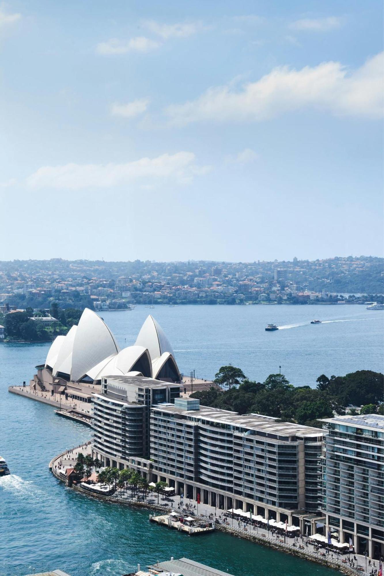 Sydney Harbour Marriott Hotel At Circular Quay Екстериор снимка The Sydney Opera House